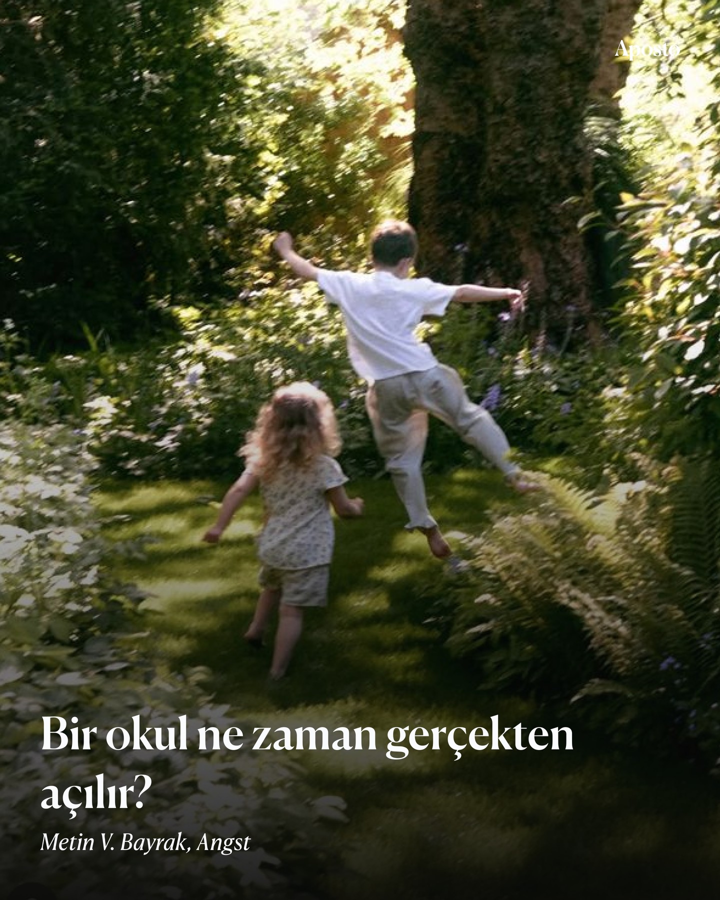 Yarın okullar yaz tatilinin ardından yeniden açılıyor. Kurumsal, ticari dil bu…