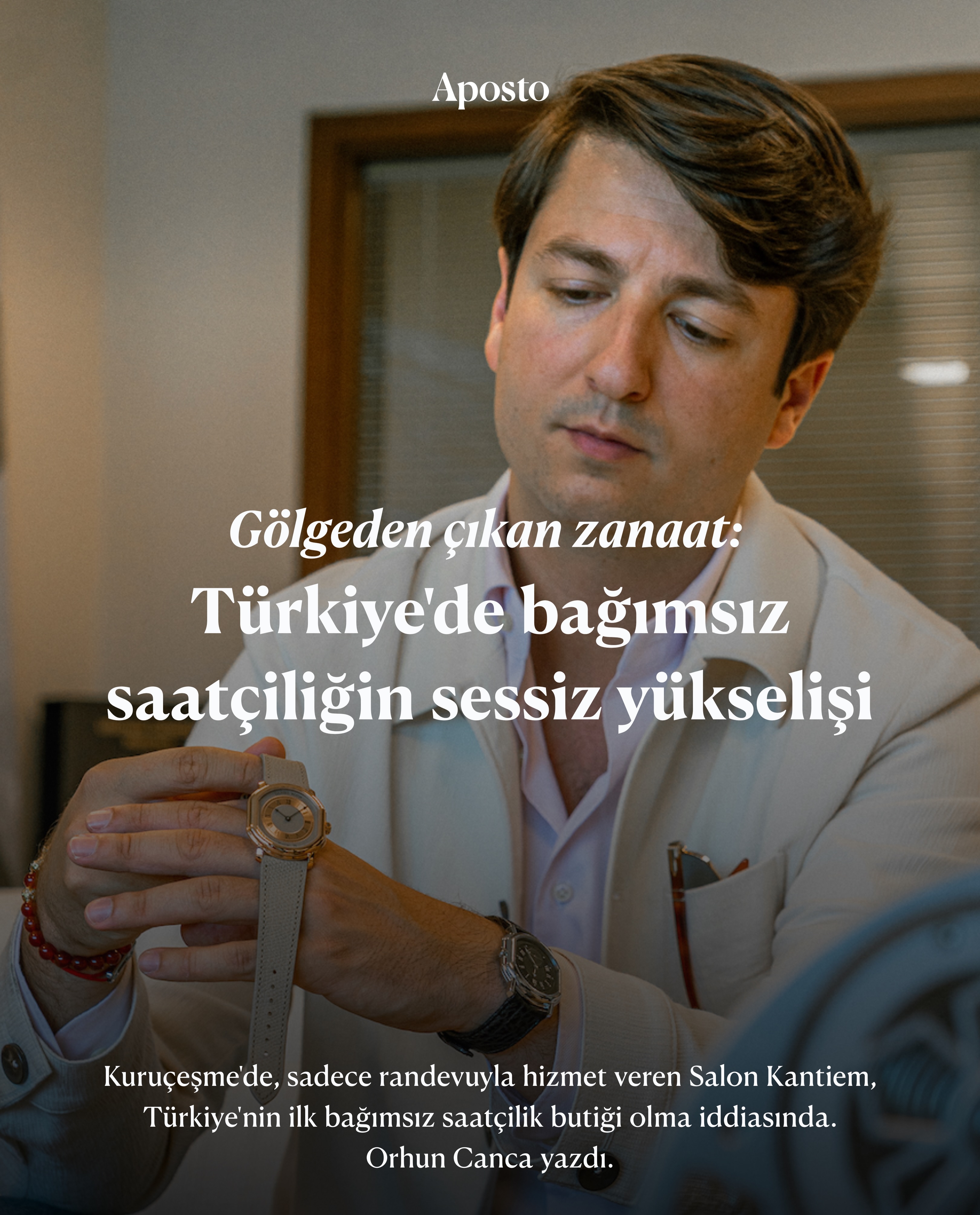 Kuruçeşme’de, sadece randevuyla hizmet veren Salon Kantiem, Türkiye’nin ilk bağ…