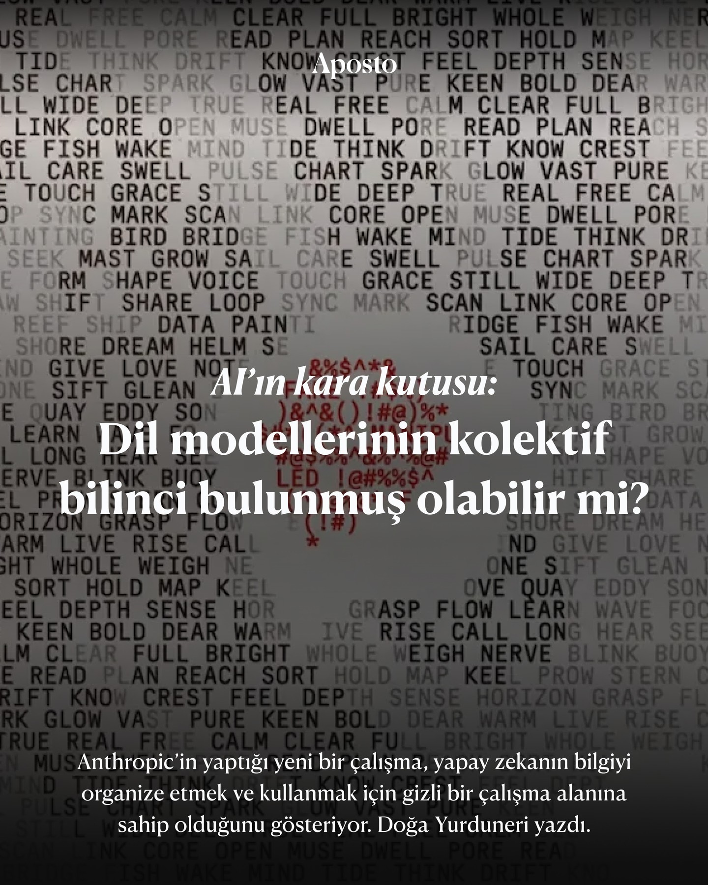 Yapay zekayla konuşurken onların yalnızca son cevabını görürüz. Sohbet robotlar…
