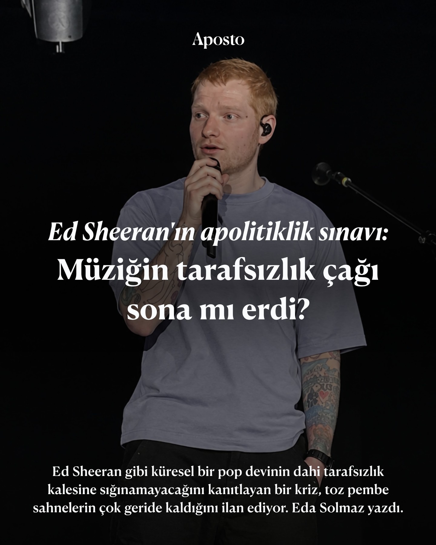 Geçen hafta Macklemore ile Ed Sheeran arasında patlak veren ve müzik dünyasını…