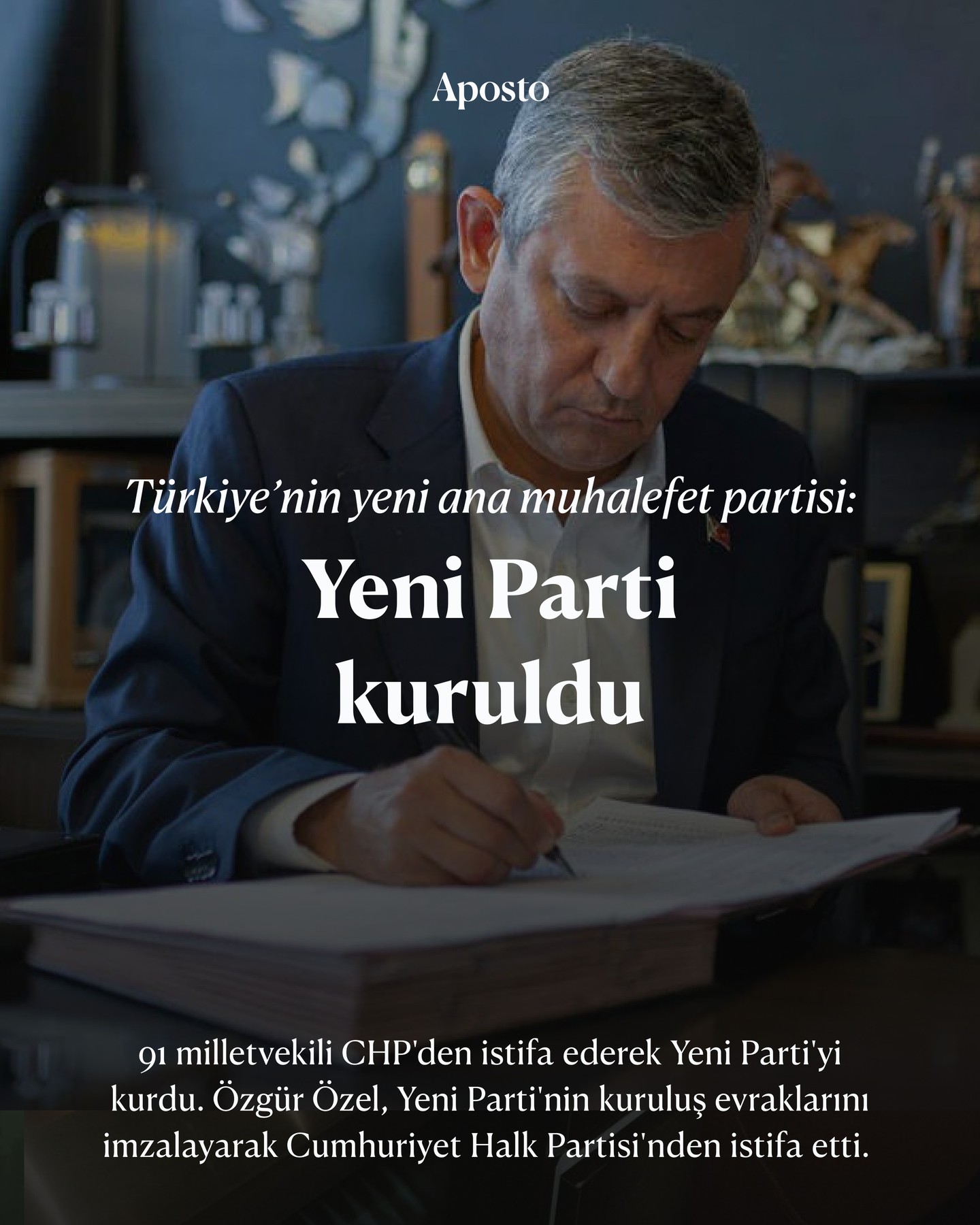 CHP Grup Başkanı Özgür Özel, mahkeme kararıyla genel başkanlıktan uzaklaştırılm…