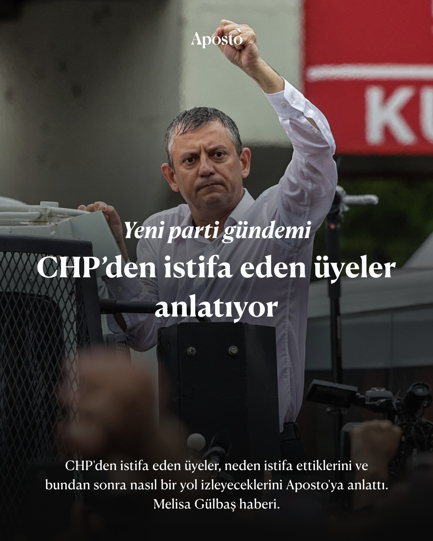 CHP Genel Başkanlığı'ndan uzaklaştırılan Özgür Özel'in 83 milletvekilinin katıl…