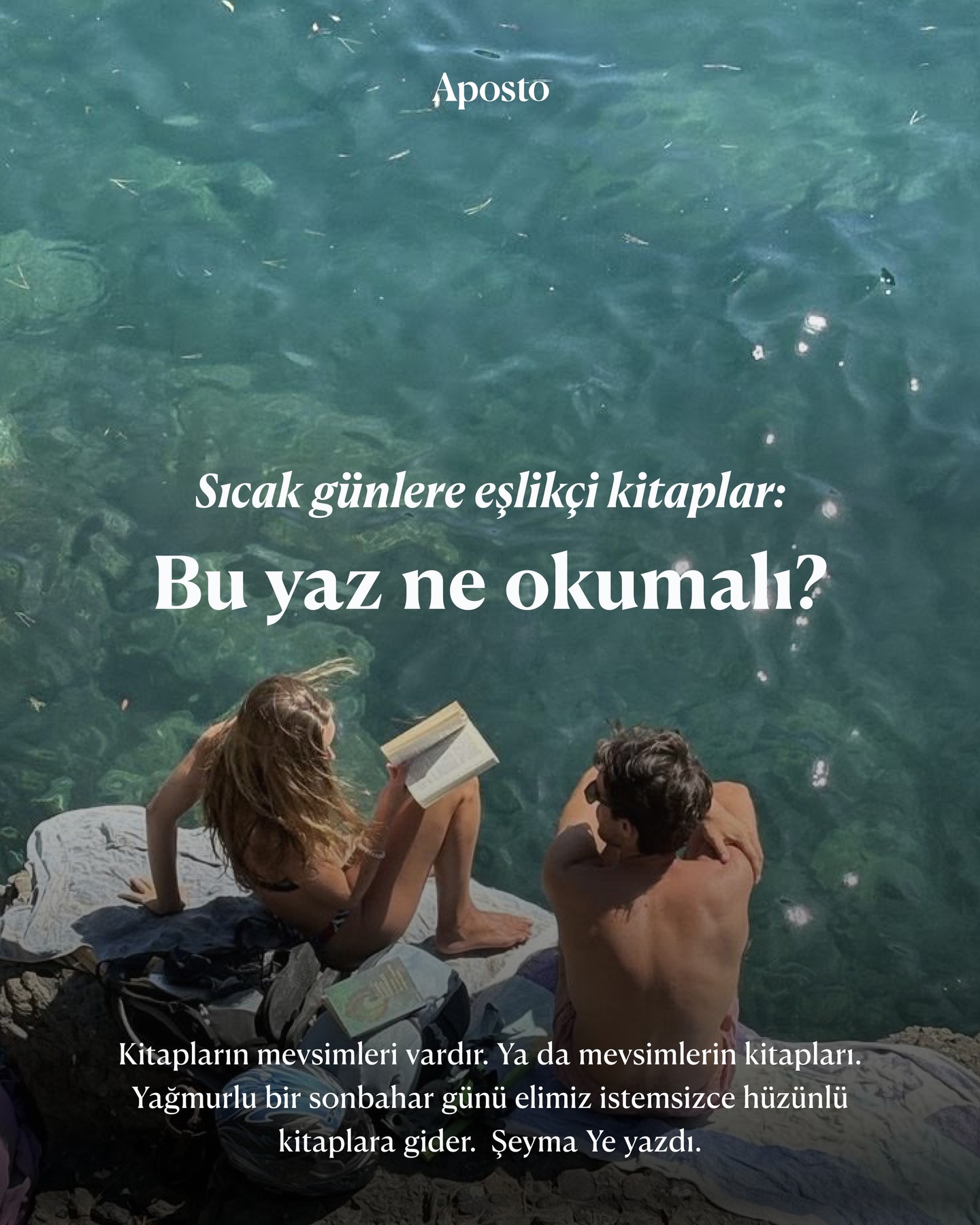 Kitapların mevsimleri vardır. Ya da mevsimlerin kitapları. Yağmurlu bir sonbaha…