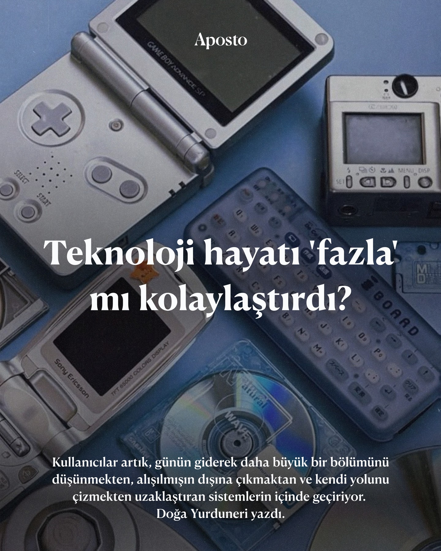 Kullanıcılar artık, günün giderek daha büyük bir bölümünü düşünmekten, alışılmı…