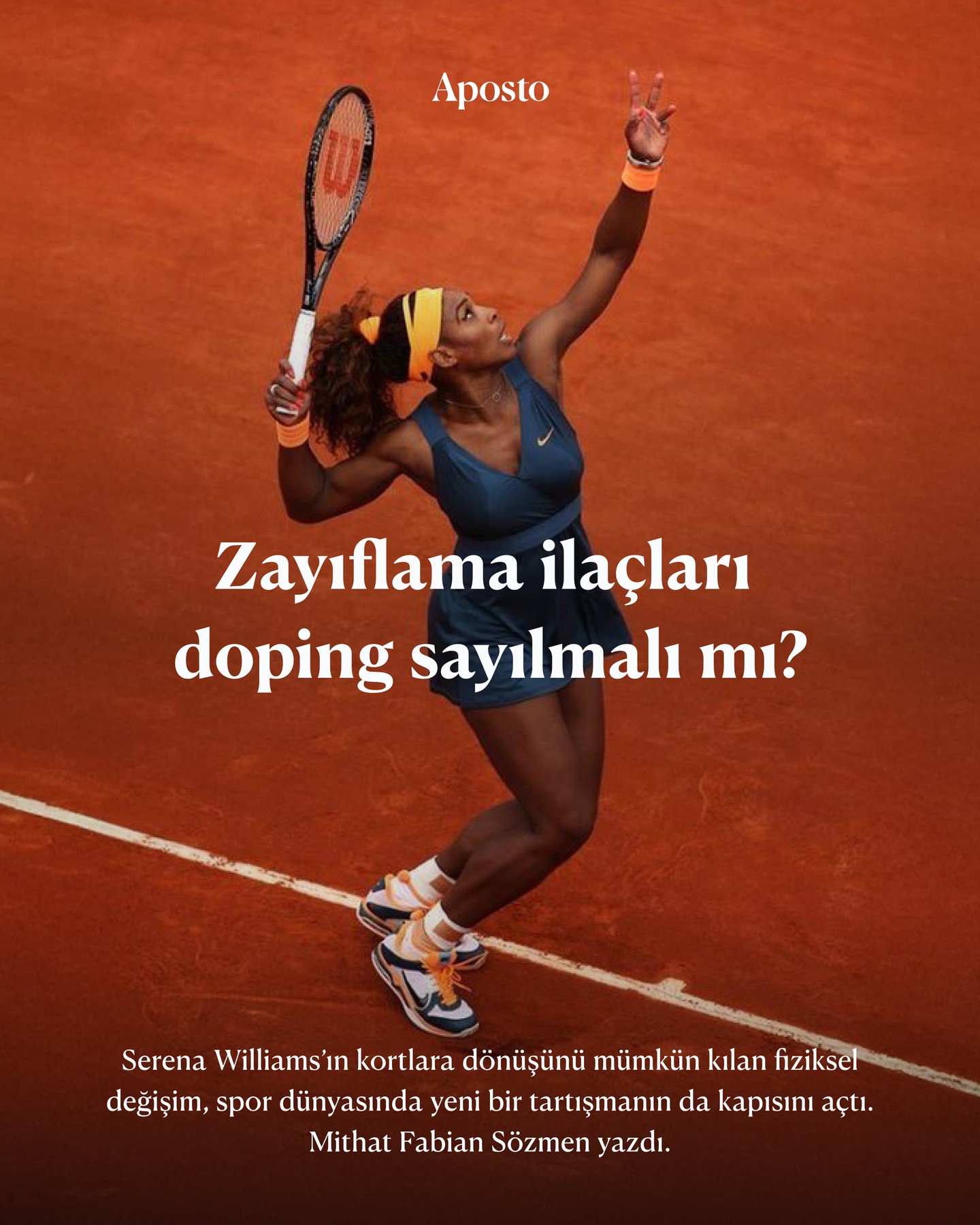 Serena Williams’ın dört yıllık aranın ardından Wimbledon’la birlikte kortlara d…